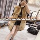 YRC202 Top quality luxury hot sale lady reversible fur waistcoat real fox fur vest